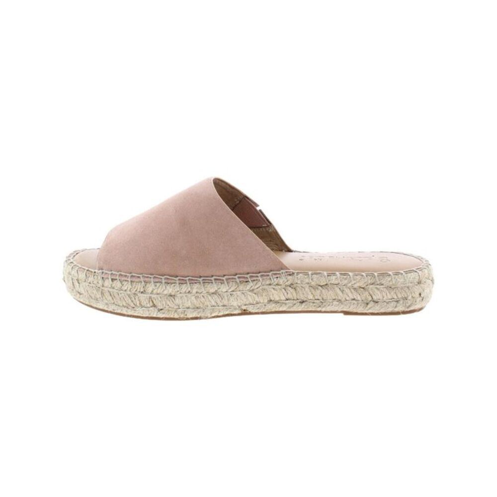 SPLENDID Womens Beige Beef Rolled Maia Toe Slip On Leather Espadrille Shoes 7 M - Picture 3 of 4